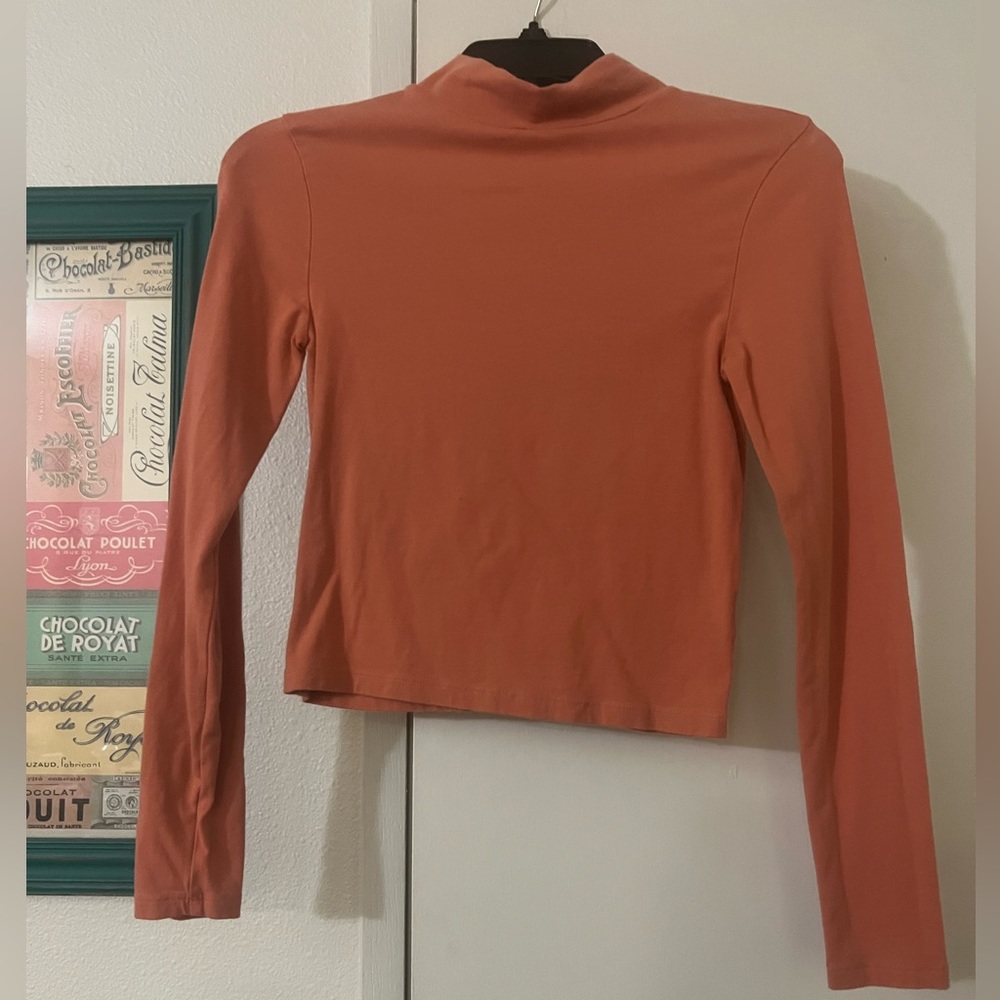 Wild Fable Mock Neck Crop